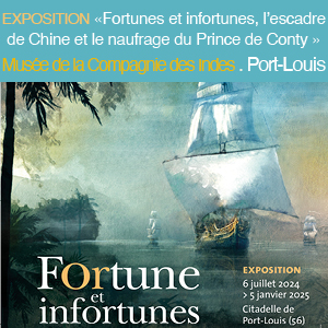 Exposition au musée de la Compagnie des Indes à Port-Louis